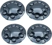 4pcs Wheel Hub Center Caps Replacement for 1991-1996 Dodge Dakota Pickup Truck (Black)