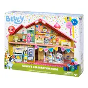 Bluey S11 Bluey's Birthday Celebration Home w/ Accessories Playset Kids Toy 3y+