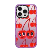 iPhone 16 Pro Impact Case MagSafe Compatible Cherry Love