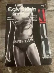 CALVIN KLEIN Intense Power Microfiber Stretch Hip Brief 3 Pack $65 Nb2592-924