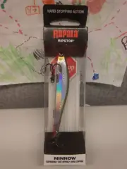 RAPALA 3 1/2" Shallow RipStop Minnow RPS09-HDI Houdini Fishing Lure New