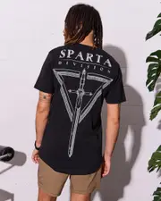 [Sparta] Sparta Men's Scabbard T-Shirt in Black Size XL XL Black