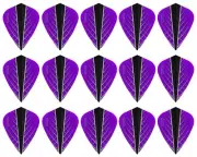 5 New Sets Harrows Quantum X Kite Dart Flights - Ships w/ Tracking - Purple