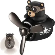 Bear Perfume Aromatherapy Aroma Diffuser Car Air Freshener Clip Vent .b∫
