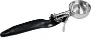 Thunder Group SLDS030L Disher, 1 Oz., #30, Lever, Ergonomic Handle, S/S, Black