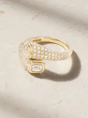 [SHAY] SHAY - 18-karat Gold Diamond Pinky Ring - 3 1/2 3 1/2 Gold