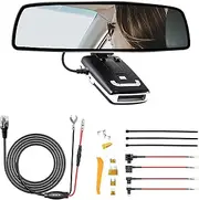 Radar Detector Rearview Mirror Rod Mounting Bracket+Radar Direct Power Cord Hardwired Kit+Fuse Tap(for Escort Max / Max2/ MAX360 Radar)