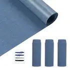 HTVRONT Iron on Patches for Clothing Repair 4 Rolls - Denim Patches for Jeans...
