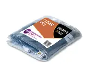 Chicago Canvas & Supply Clear PVC Tarp (8 feet x 20 feet)