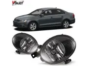 WINJET Factory Style Fog Lights - CLEAR LENS - Fits 2010-2014 Volkswagen Golf (for: Volkswagen)