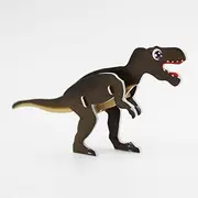 Crafty Bitz Dinosaur Dyi Mini 3D Puzzle, Brown