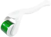 Derma Roller Microneedling Roller for Face, Includes Storage Case - 0.25mm, 1 Pack White (green wheels)
