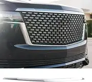 Front Hood Molding Trim Moulding, 84731888 Front Grille Hood Upper Bumper Molding Trim Replacement for 2021-2024 (Matte)