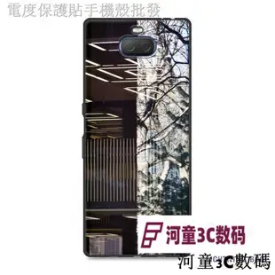 玻璃貼索尼Xperia 10 plus手機殼軟硅膠防摔sony 10保護套創意卡通男女88[河童3C]