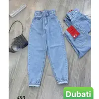 在飛比找蝦皮購物優惠-女士牛仔褲 BAGGY Jeans, 牛牛仔褲, 混合 2 