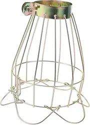 Toyvian Reptile Box Iron Lamp Shade Anti-Scald Mesh Cover Insulation Lamp Shade for Safe Use