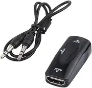 Xcessor HD Adapter HDMI/VGA + Audio Compact Size F-F Black