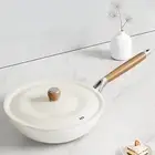 Coating Skillet Nonstick Wok with Lid Nonstick Frying Pan