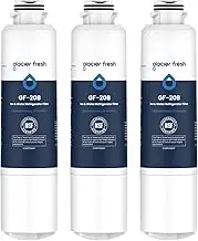 GLACIER FRESH Samsung Refrigerator Water Filter DA29-00020B HAF-CIN/EXP for French Door Fridge Kitchen by (3 Pack)