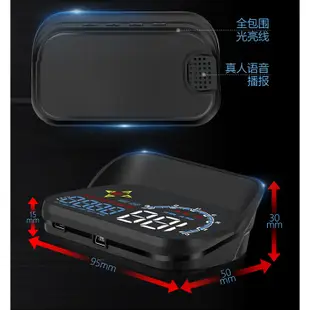 【保固一年  現貨供應】M20抬頭顯示器+GPS測速器+OBD2    HUD M20 抬頭顯示器