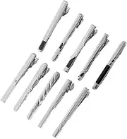 [WUSHAUALNS] Tie Clip Men's Classic Tie Clip Accessories Clip Business Iron Tie Clip Casual Men and Women