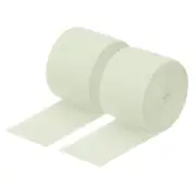 Crepe Paper Streamer Decoration 82ft Long 1.8 Inch Wide Light Grey 2 Pcs