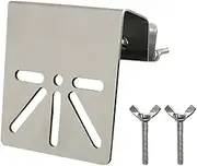 Setauoo Camera Corner Brackets,Wall Mount CCTV Camera Corner Bracket with 2 Screws - Stainless Steel Security Accessories for Home House Exterior
