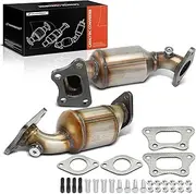 Set of 2 Front Left and Right Catalytic Converter Kit Direct-Fit Compatible with Buick LaCrosse 2010 3.0L, LaCrosse 2012-2016 3.6L, EPA Compliant