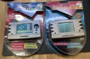 Vintage Electronic Handheld Backgammon And Spades MGA Handheld Game 1999 New NIP
