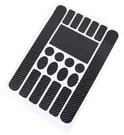 Carbon Fibre Chainstay Frame Protector Set Stickers for Easy Application Mountain Bikes for Complex Frame Contours