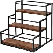 Coffee Syrup Rack 3-Storey Storage Rack Wine Rack Wine Rack Kitchen Seasoning