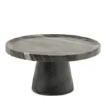 Blue Pheasant Samantha 9.5 Marble Cake Stand