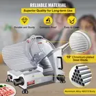 Electric Meat Slicer 10 Inch Blade 240W Deli Food Slicer Adjustable Thickness