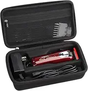 Aproca Hard Travel Storage Case Bag, for Wahl Professional 5-Star #8148 / #8504 / #8545 / #8509 / #8451 Cord/Cordless Magic Clip (Black)