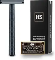 Henson Shaving AL13 Aggressive Safety Razor, Grey