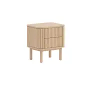 Melita Bedside Table - Natural