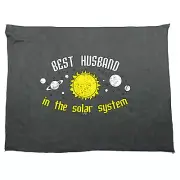 Best Husband Solar System - Funny Novelty Sports Microfiber Towel Gift Gifts