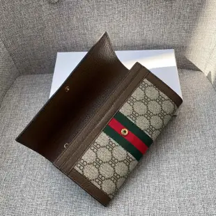 二手 全新GUCCI 男包 錢包 長夾 錢包男 男用錢包 長夾錢包 真皮錢包 名牌包包 大容量 多卡位 長夾皮夾