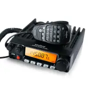 High Power Mobile FM Radio 80W 200 Channels LCD Weather Warning 136-174MHz CTCSS DCS with Microphone and Mounts