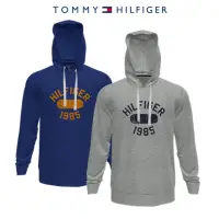 在飛比找momo購物網優惠-【Tommy Hilfiger】長袖薄款帽T 1985Log