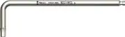 Wera 3950 PKL Metric Stainless Ball End Hex L-Key, 2.5 mm x 112 mm Size