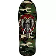 Powell Peralta Mike Vallely Elephant Reiisue Skateboard Deck - Camo