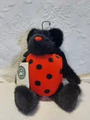 Boyds Bear Lady B Bug Poseable Bean Bag Plush Stuffed Animal 9" Tall New