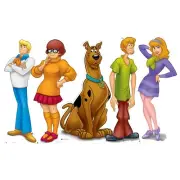 Scooby-Doo and The Mystery Team Cardboard Cutout Set of 5 Official Standees