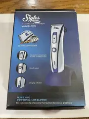 STYLES BY THE MAKER S-1720 RECHARGEABLE BEARD TRIMMER New Nib