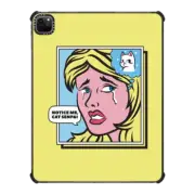 iPad Pro 12.9-inch (5th/6th gen) iPad Impact Case Notice Me, Cat Senpai