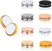 [XIHIRCD] 8pcs Hijab Magnetic Pins, Strong Clothes Hijab Magnets Multi-Purpose Colorful Magnetic Scarf Clasp Pinless Brooch Hijab Pins Buttons for Women Clothing Dress Scarves (Matte+Plating)
