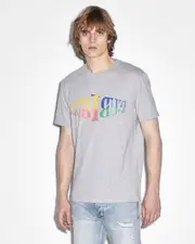 Crossroads Kash Short Sleeve T-shirt - Grey Marle | Ksubi ++