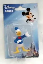 MICKEY MOUSE CLUBHOUSE 2.25" DONALD DUCK FIGURINE FIGURE CAKE TOPPER-BRAND NEW!