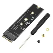 M.2 NVMe SSD Adapter Card for MacBook Pro Retina 2013-2017 A1465 A1466 A1398 black